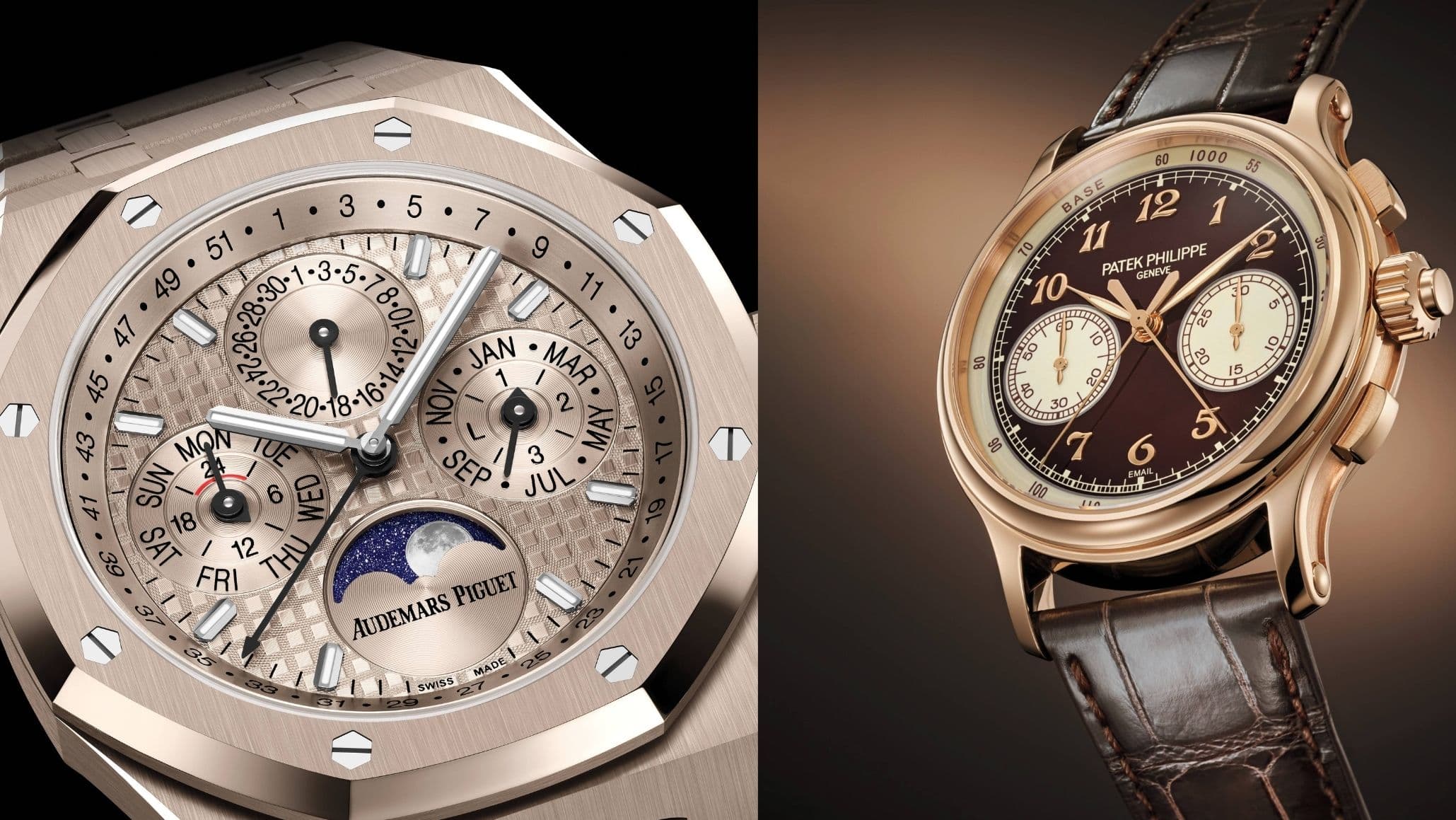Cartier ; Patek Philip 
