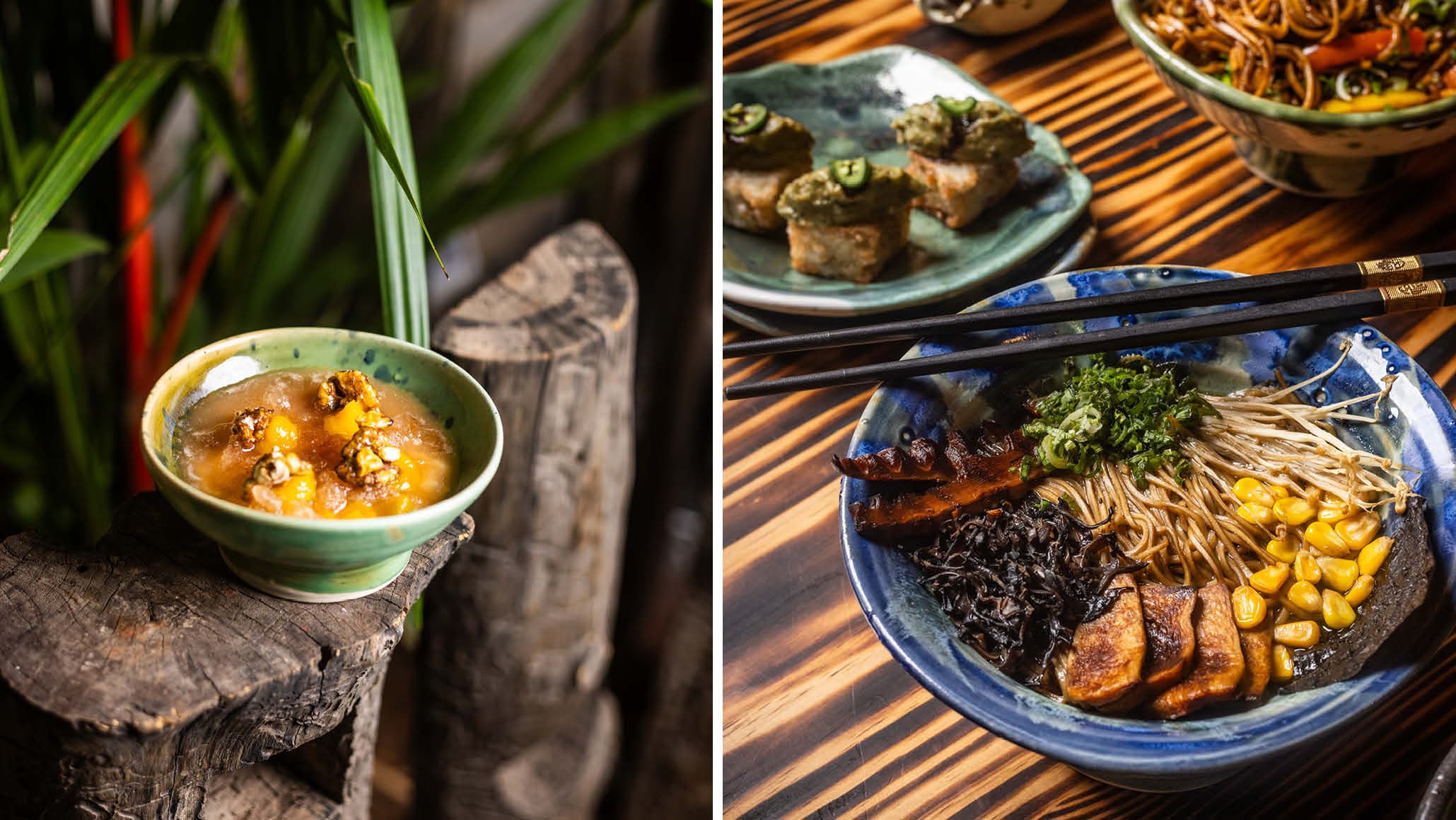 Japanese food at Jsan