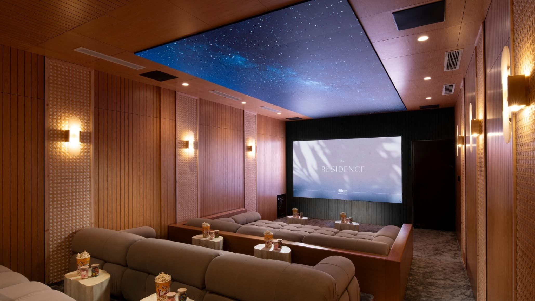 cinema at Hilton Maldives Amingiri Resort & Spa