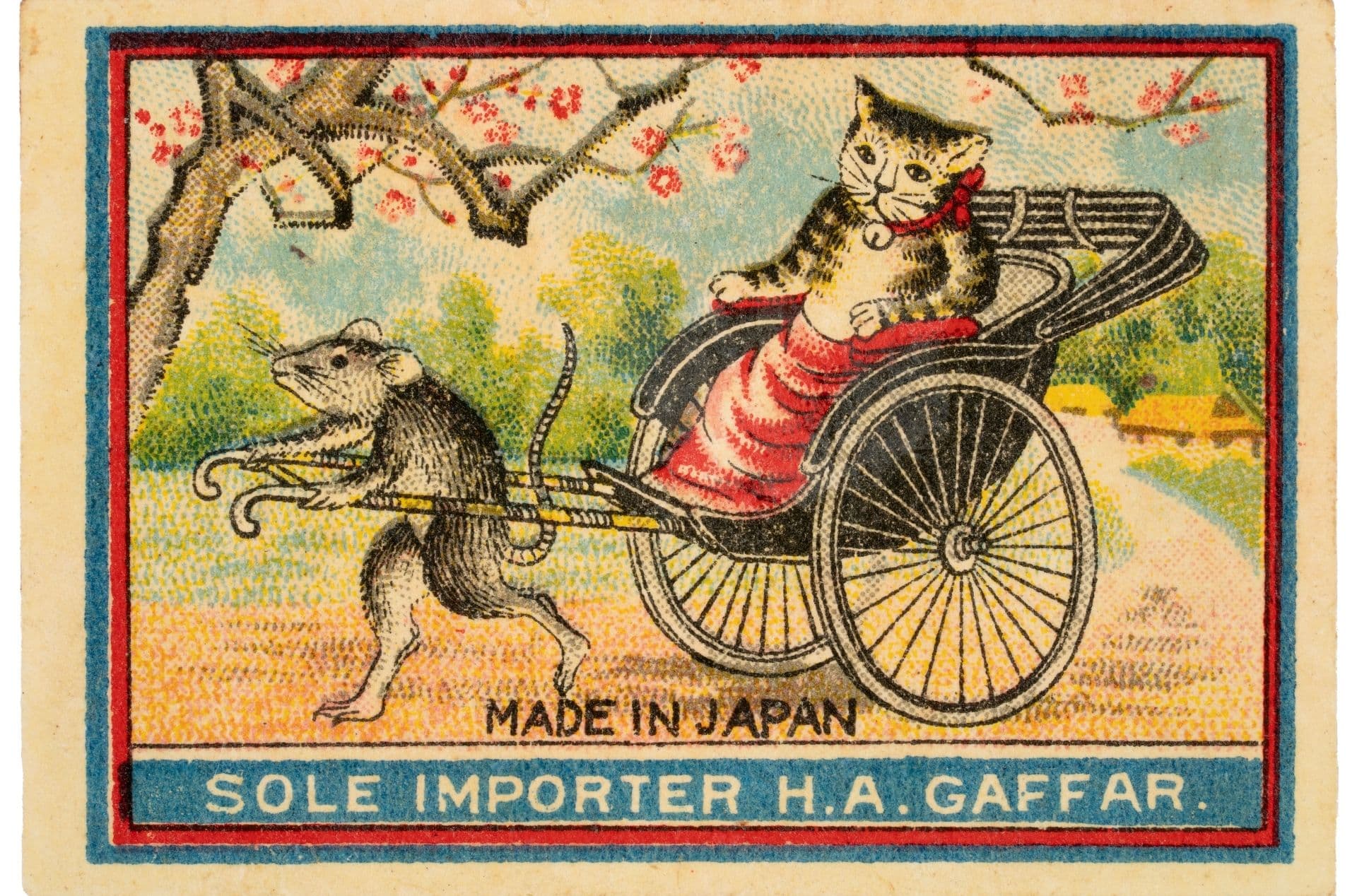 Matchbox Label For H.A. Gaffer
