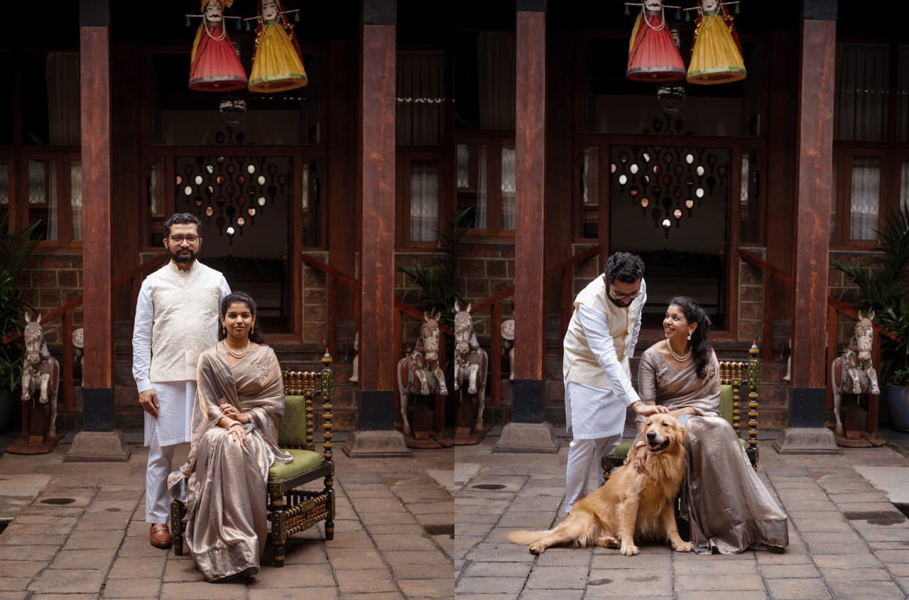 chefs Yuvrani Shraddha Sawant Bhonsle and Yuvraj Lakham Sawant Bhonsle