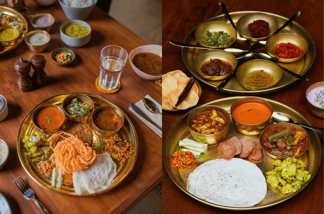 thaali at Sawantwadi Boutique Art Palace Hotel