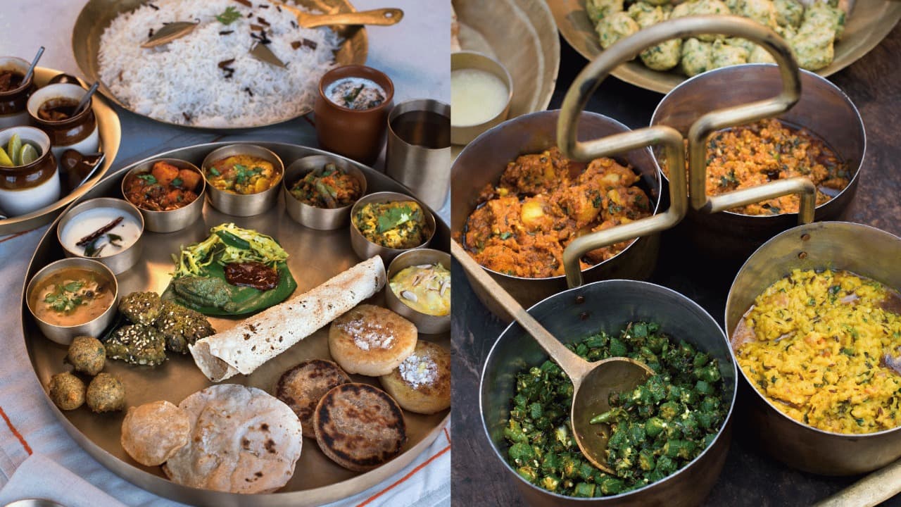 Food at Aramness Gir