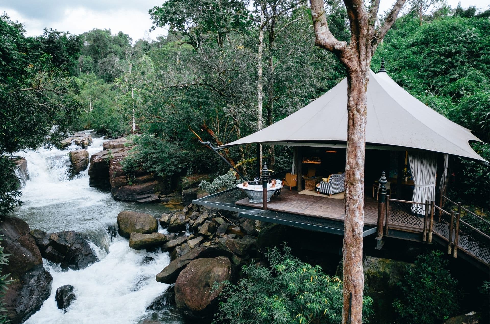 Get Wild With A Zip-Line Trip to the Spa at Shinta Mani Wild