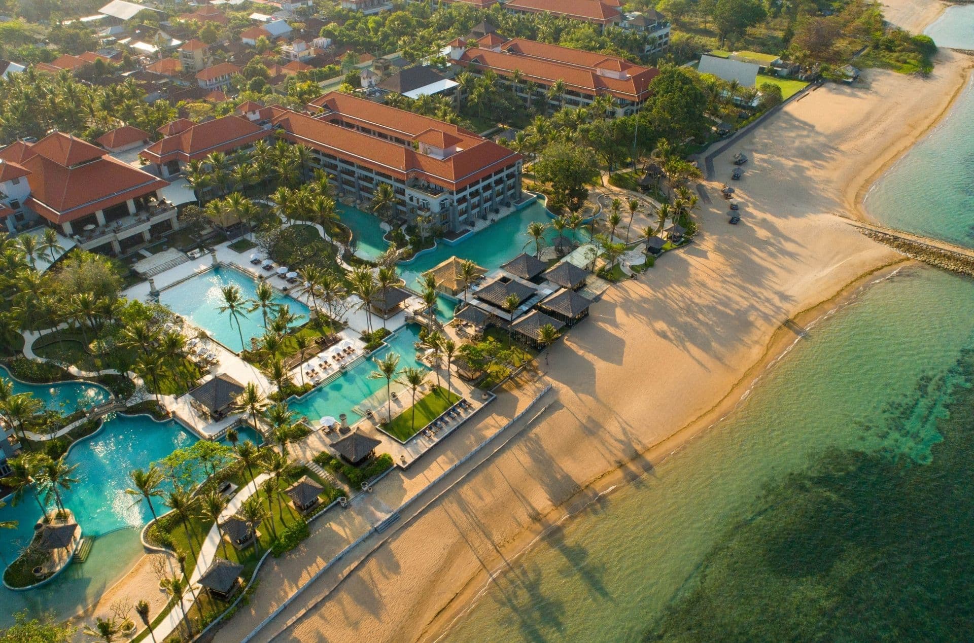 Conrad Bali is a beachfront resort