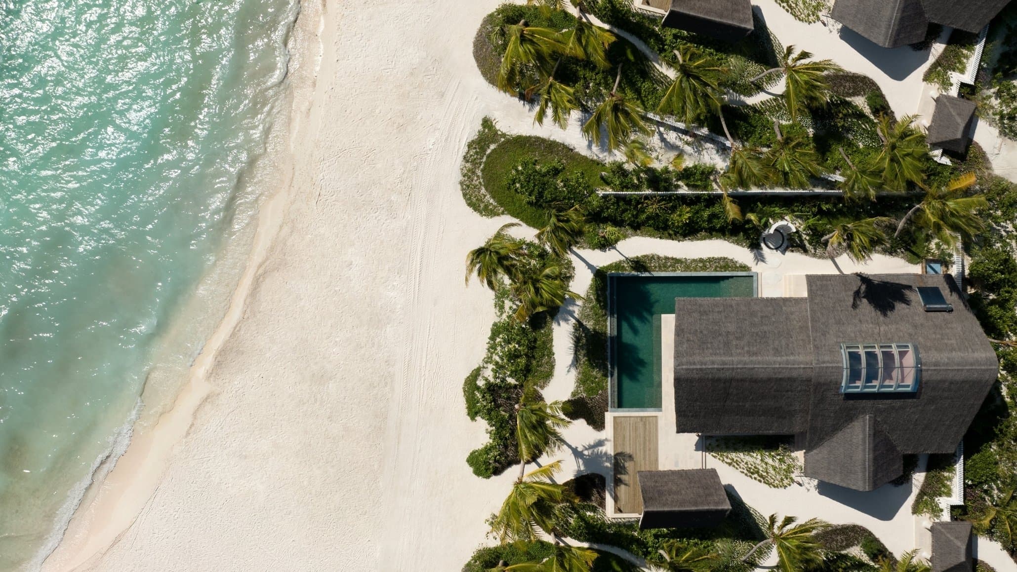 Six & Six Private Islands aerial view