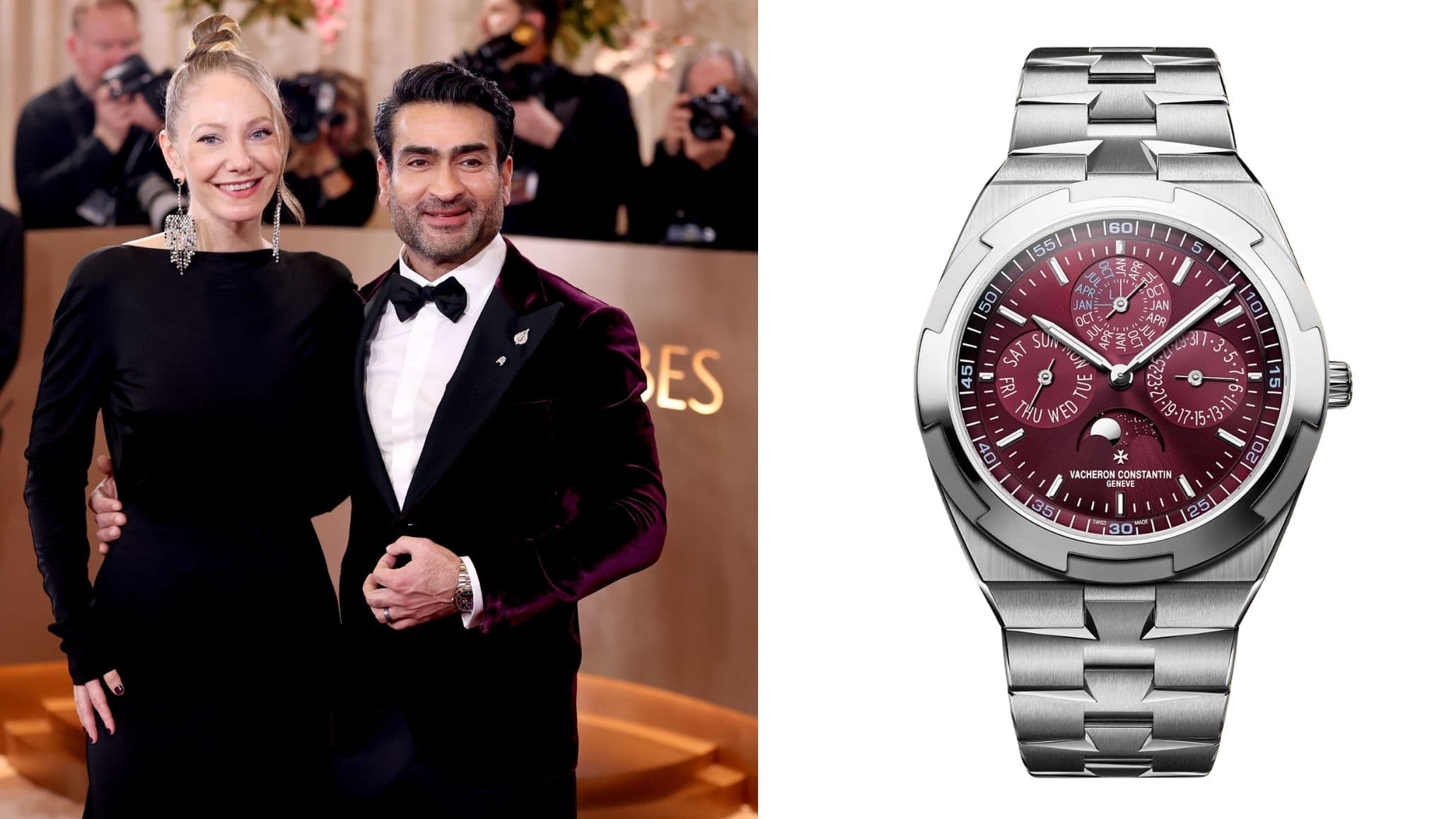 Kumail Nanjiani: Vacheron Constantin Overseas Perpetual Calendar Ultra-Thin