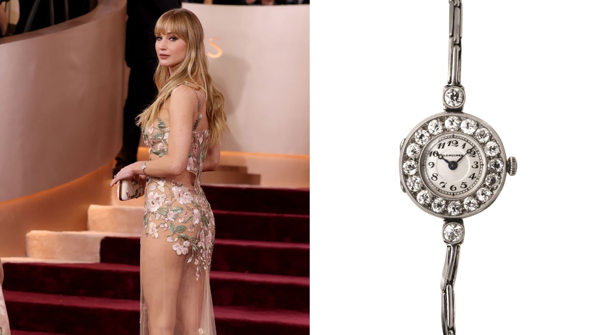 Jennifer Lawrence: Vintage Longines