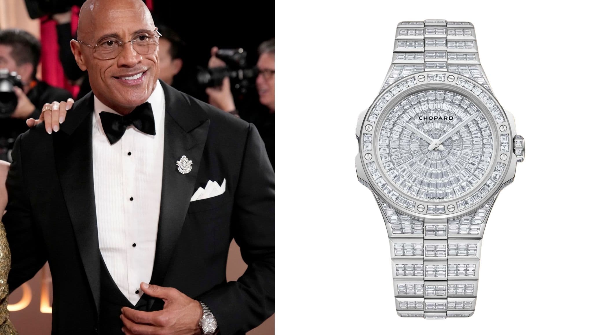 Dwayne Johnson: Chopard Alpine Eagle Frozen Summit