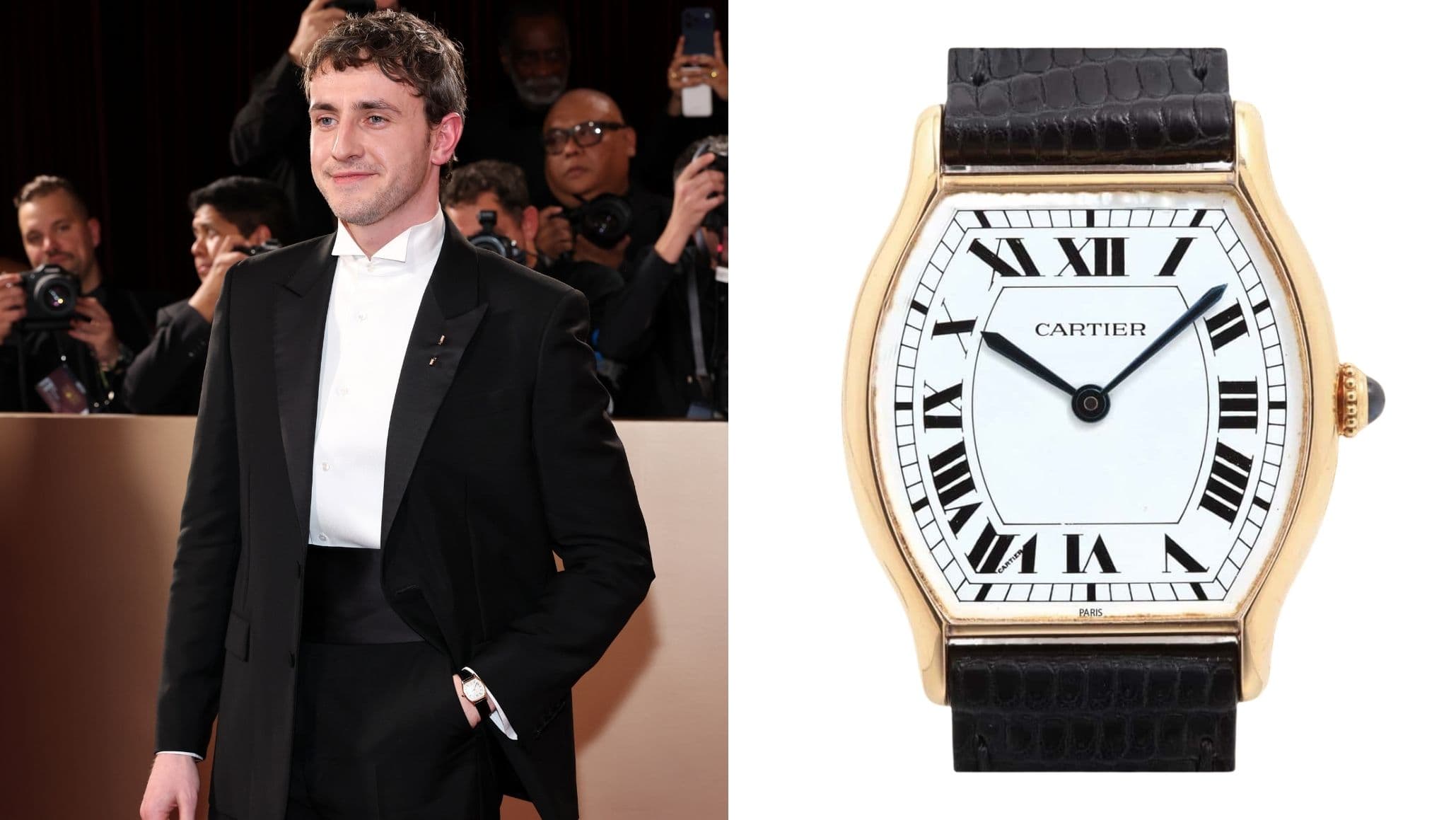 Paul Mescal: Cartier Tortue Paris