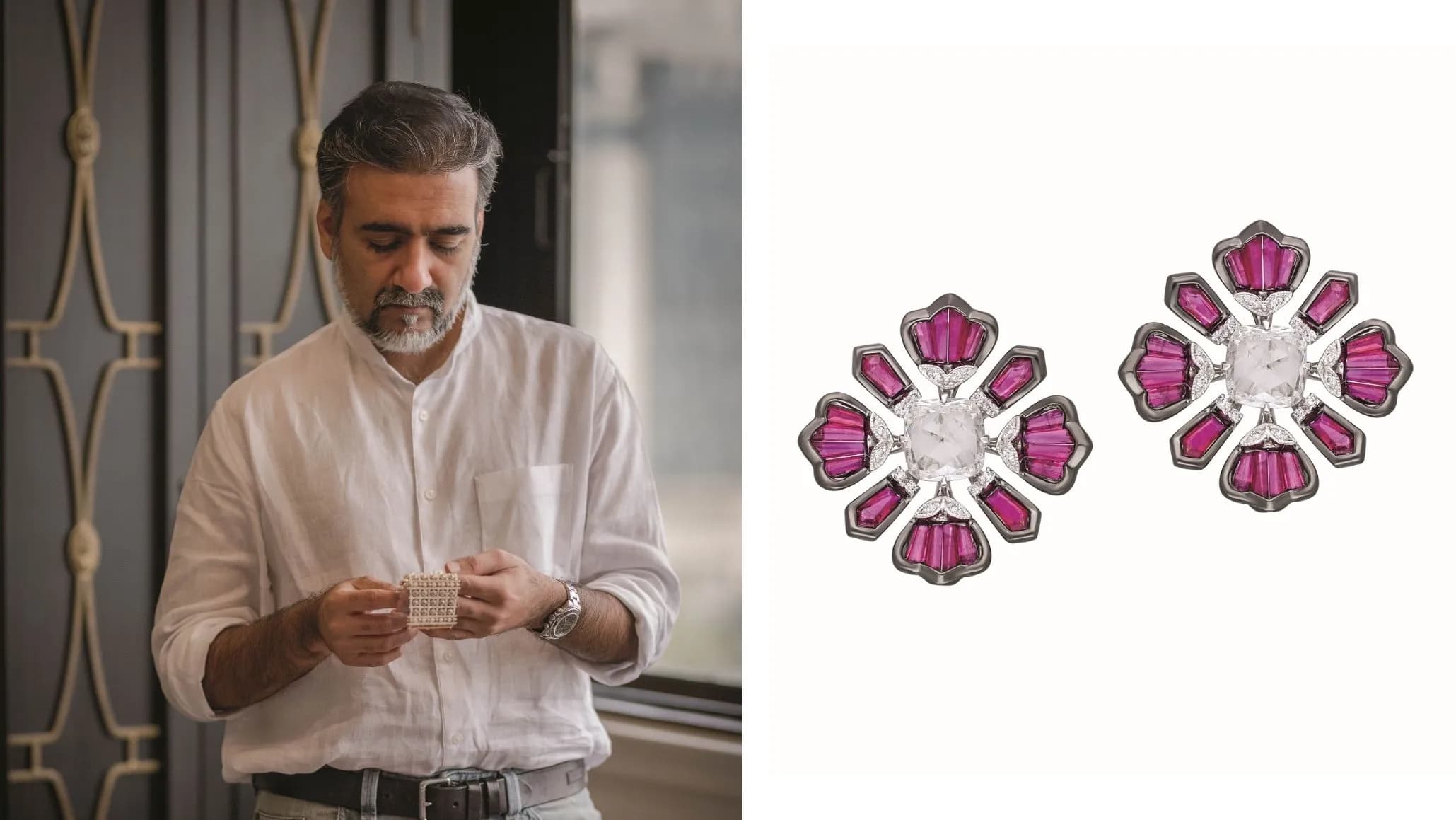 Milan Chokshi ; Moksh earrings