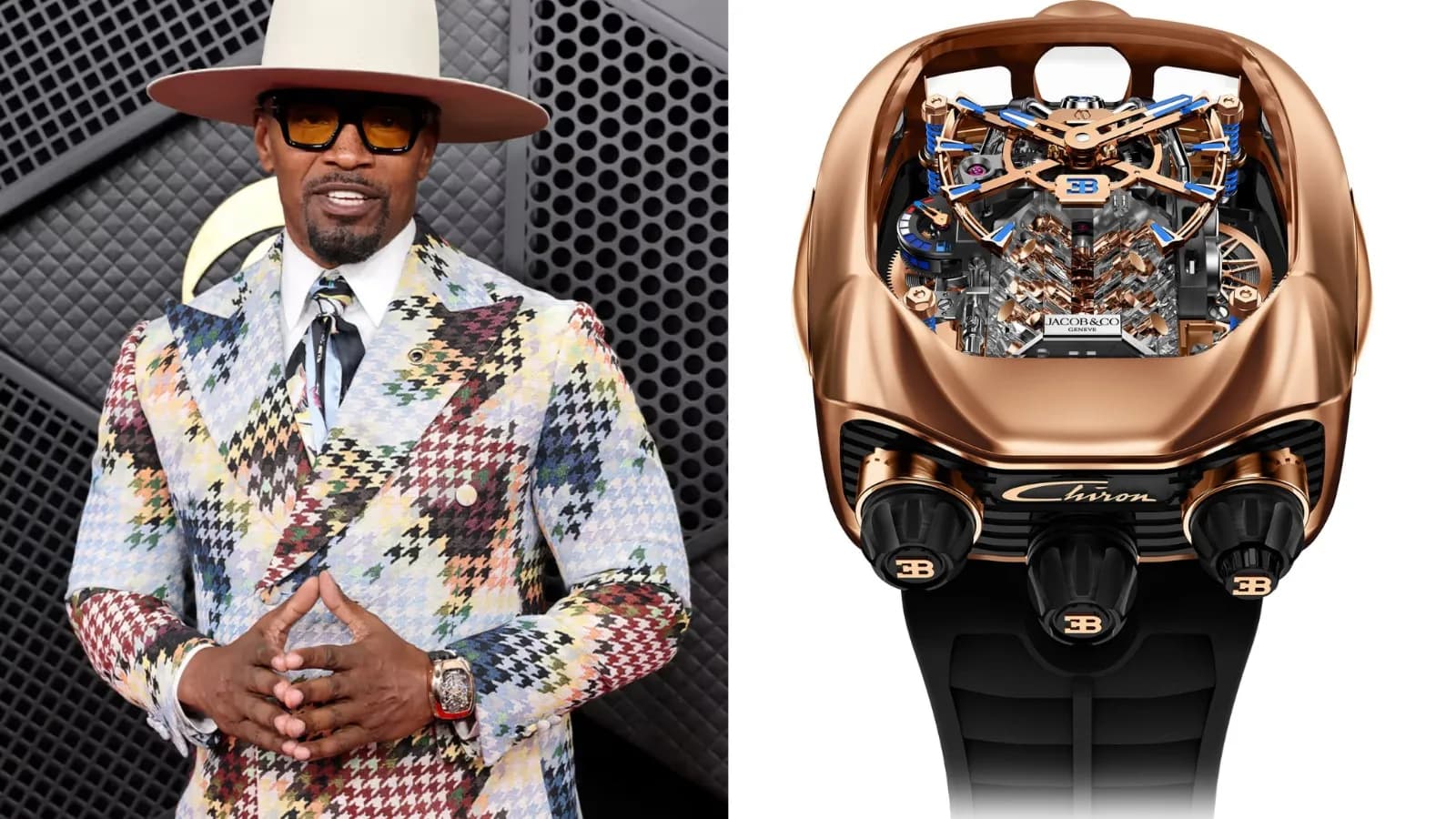 Jamie Foxx - Jacob & Co. Bugatti Chiron Tourbillon